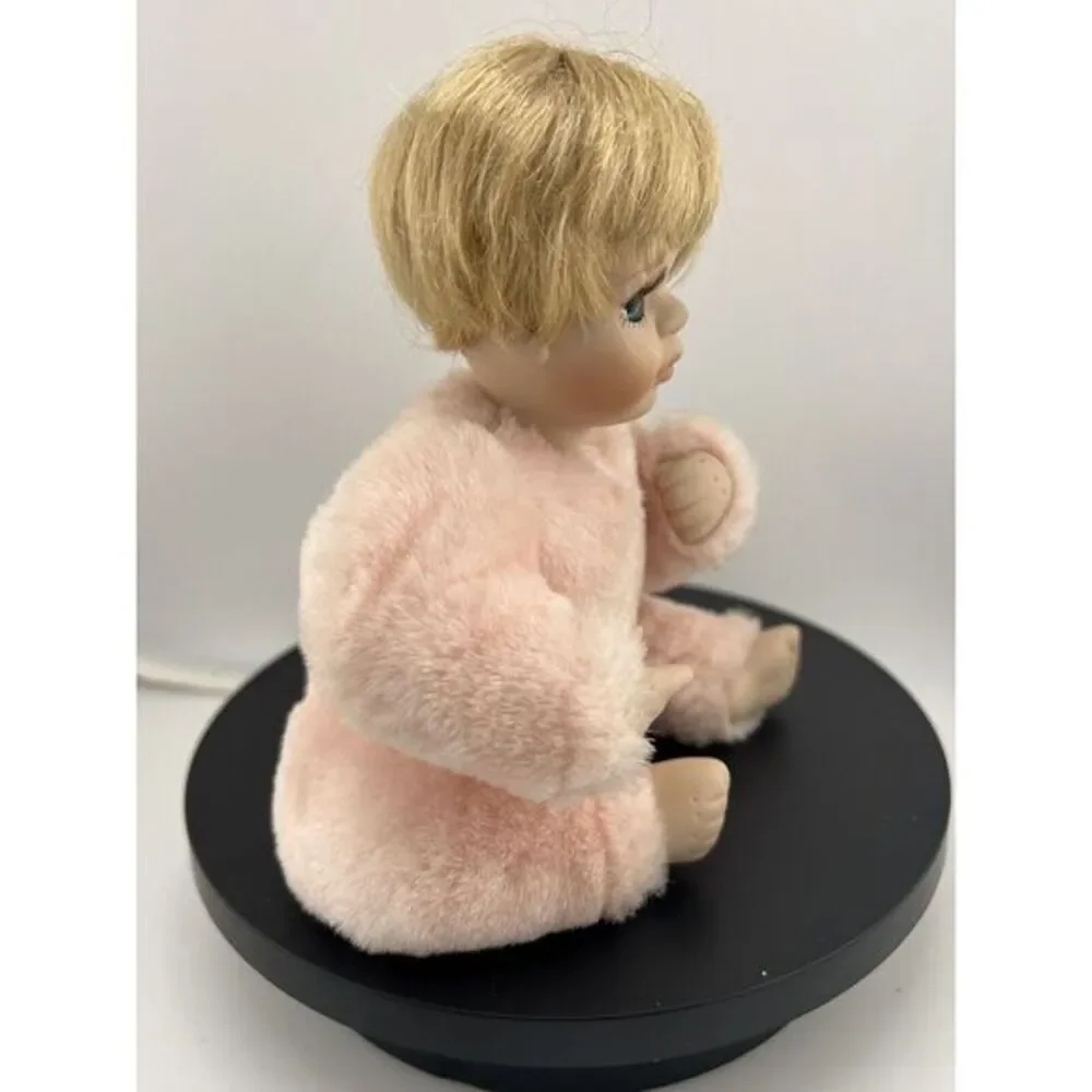 McField‎ Int. Co. Porcelain Doll Joined Body Furry Bunny Suit No Hat Vintage